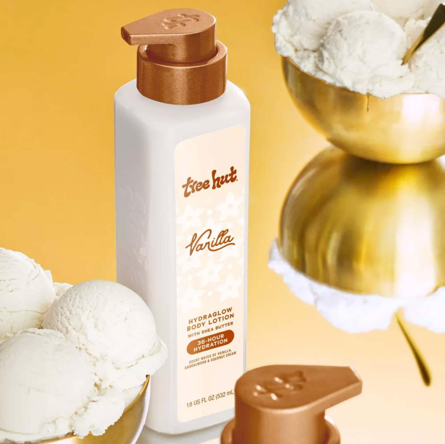 Tree Hut Vanilla Hydraglow Body Lotion 532ml