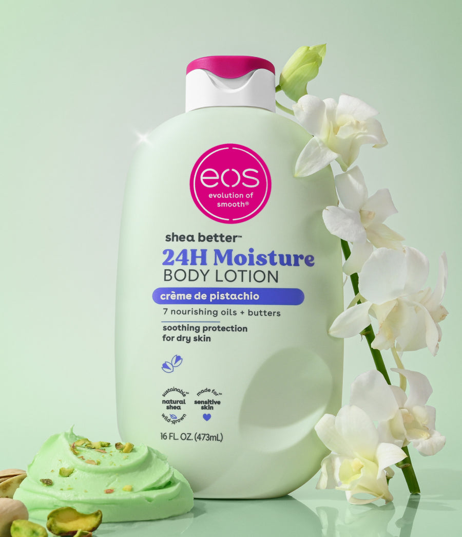 eos Shea Better 24H Moisture Body Lotion Collection