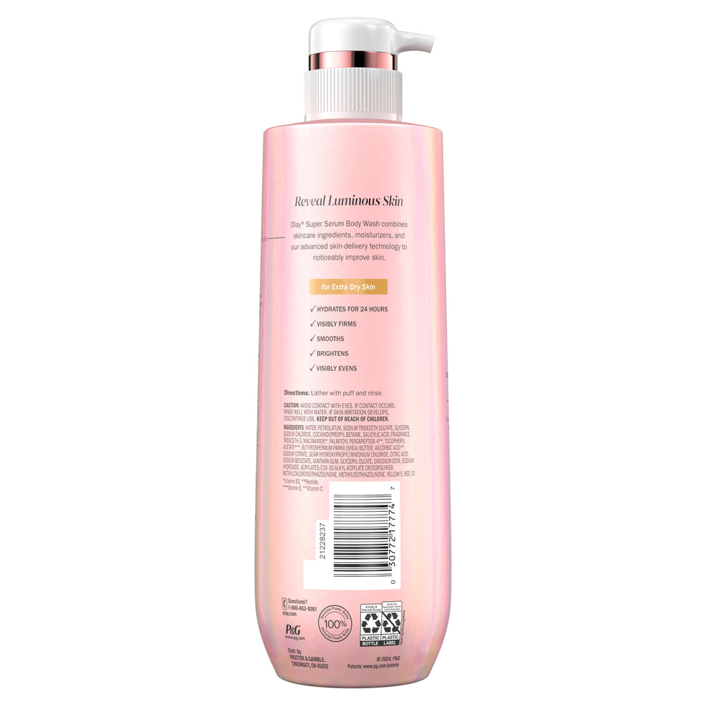 Olay Super Serum Body Wash for Extra Dry Skin