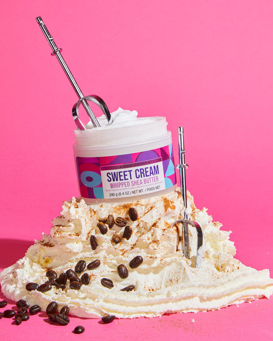 Tree Hut Sweet Cream Whipped Body Butter Vanilla, Honey, Almond & Coconut - 8.4oz|240g