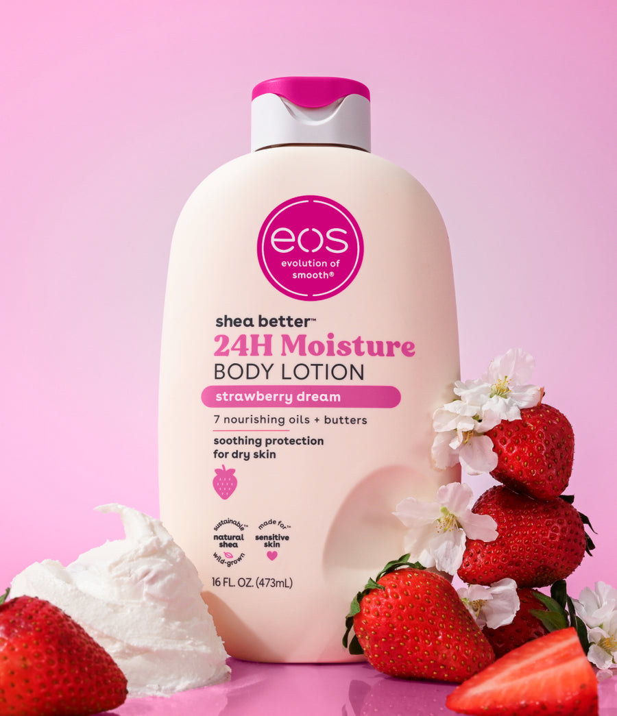 eos Shea Better 24H Moisture Body Lotion Collection