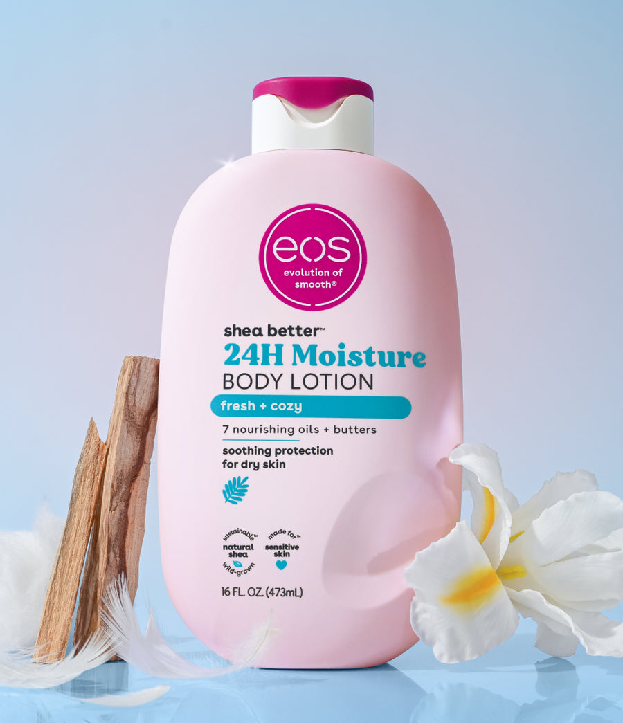 eos Shea Better 24H Moisture Body Lotion Collection