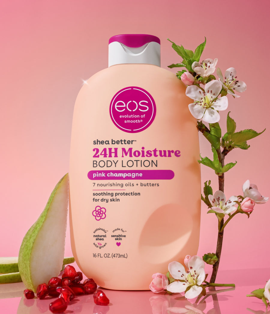eos Shea Better 24H Moisture Body Lotion Collection