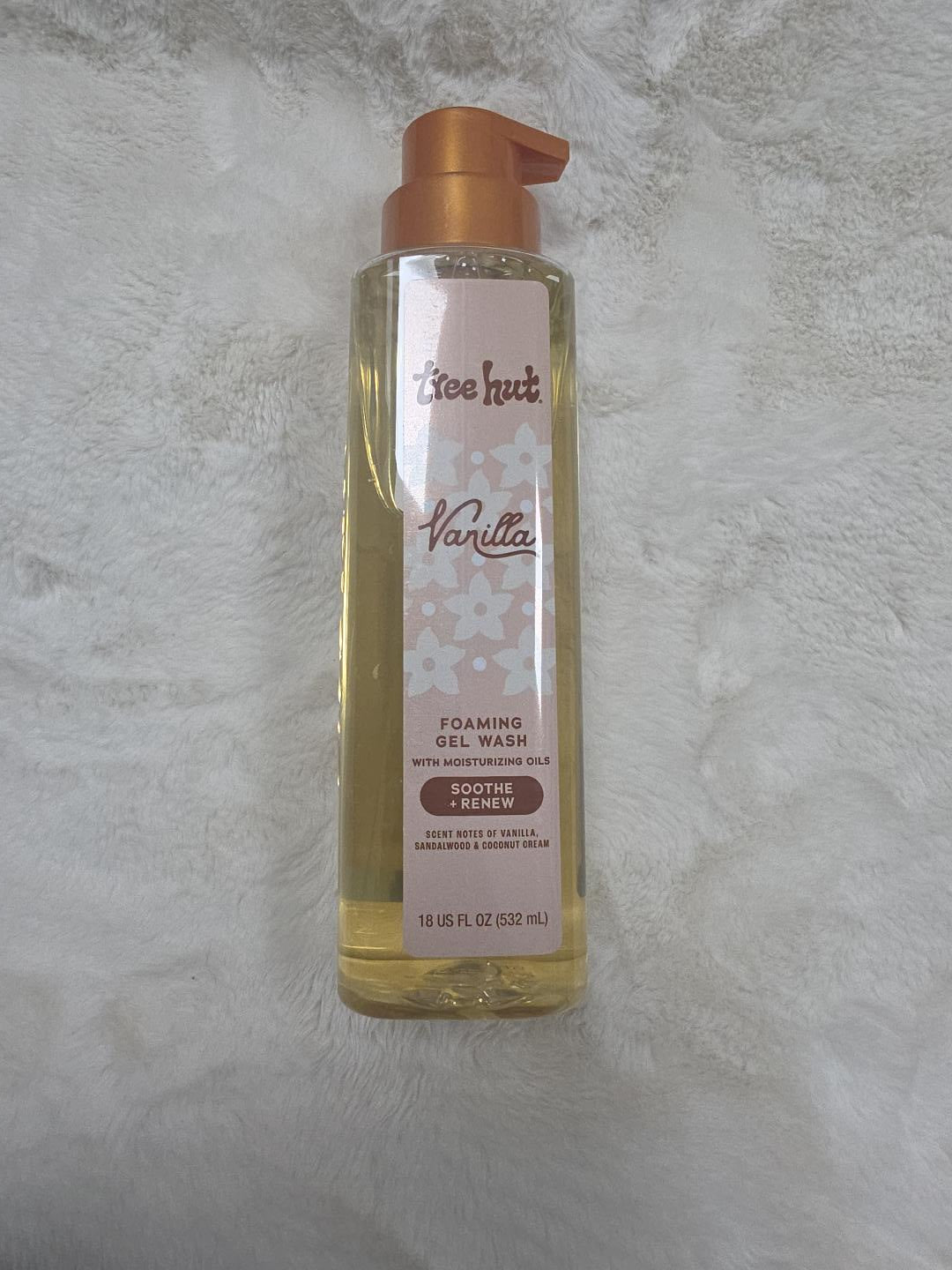 Tree Hut Vanilla Foaming Gel 532ml