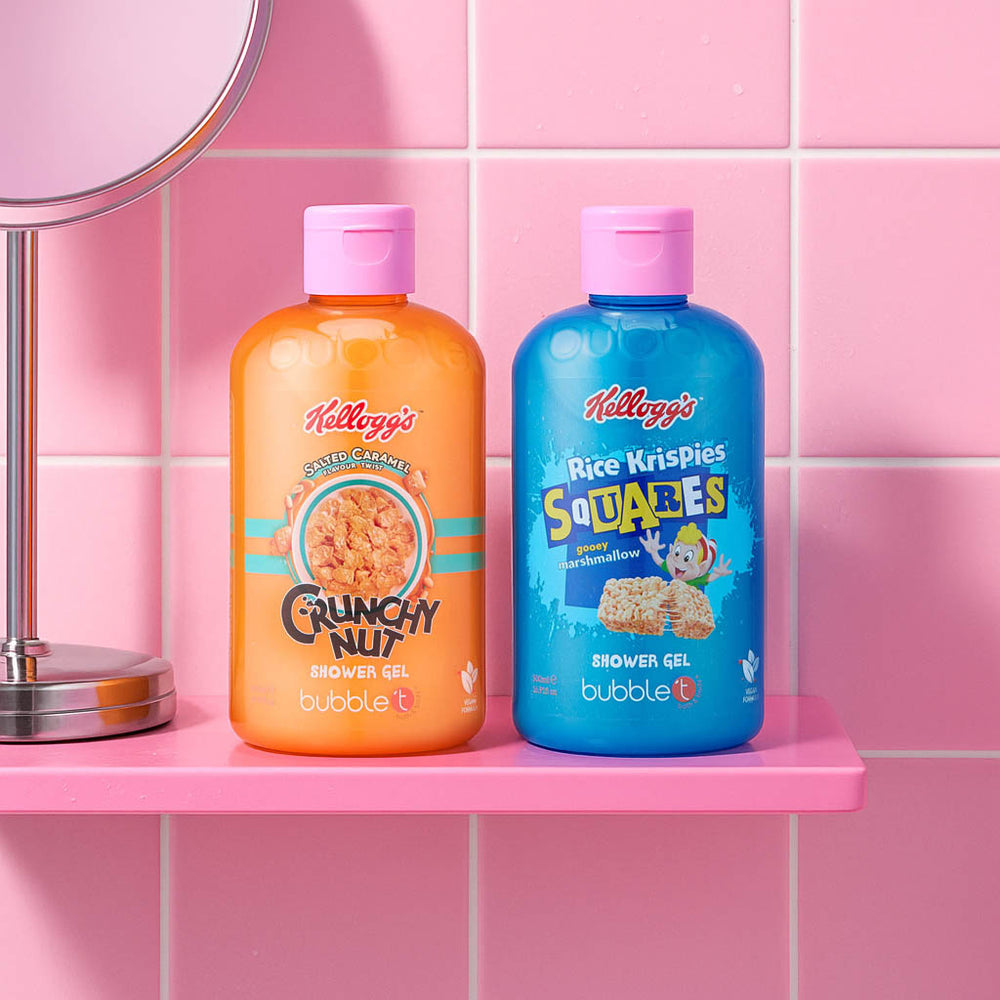 Kellogg's Crunchy Nut & Squares Shower Gel (2x500ml)
