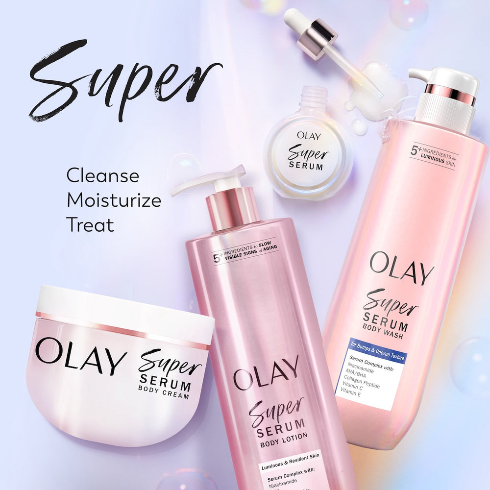 Olay Super Serum Body Wash for Bumps & Uneven Textured Skin 591ml