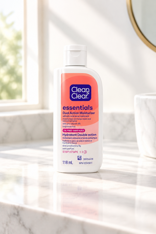 Clean & Clear Essentials Dual Action Moisturizer 118ml