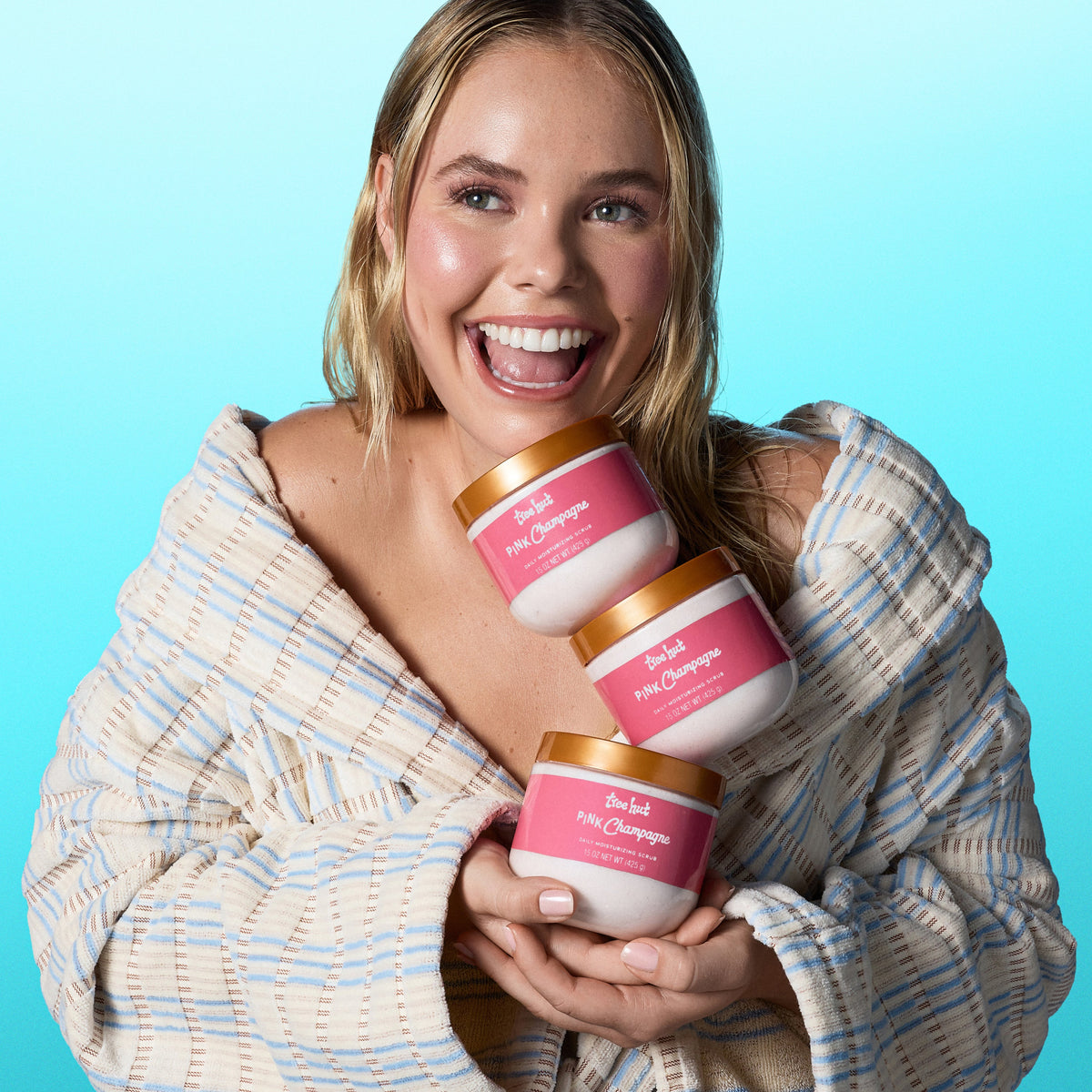 Tree Hut Pink Champagne Daily Moisturizing Scrub 15oz
