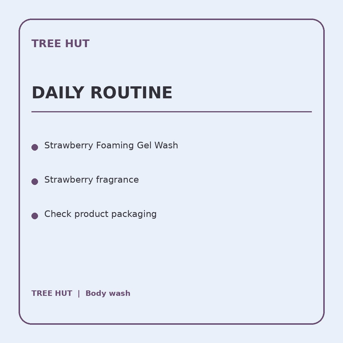 strawberry wash product information panel 4