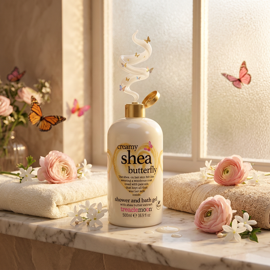 Treaclemoon Creamy Shea Butterfly Shower & Bath Gel 500ml