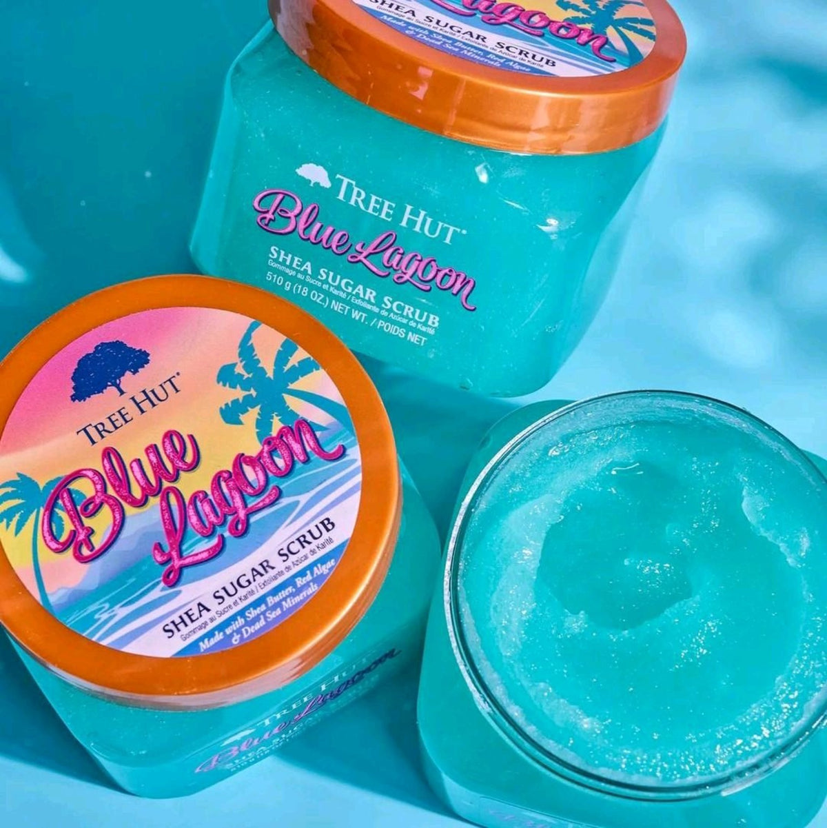Tree Hut Blue Lagoon Shea Sugar Scrub 510g