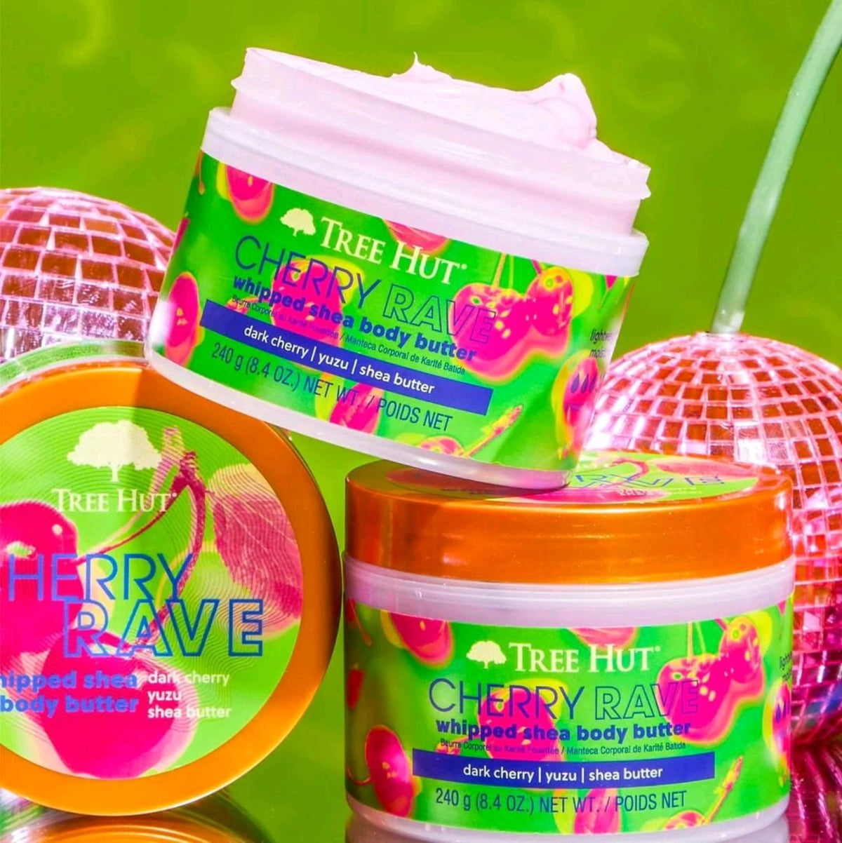 Tree Hut Cherry Rave Whipped Shea Body Butter