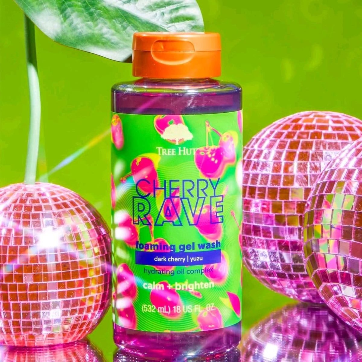 Tree Hut Cherry Rave Foaming Gel Wash 532ml