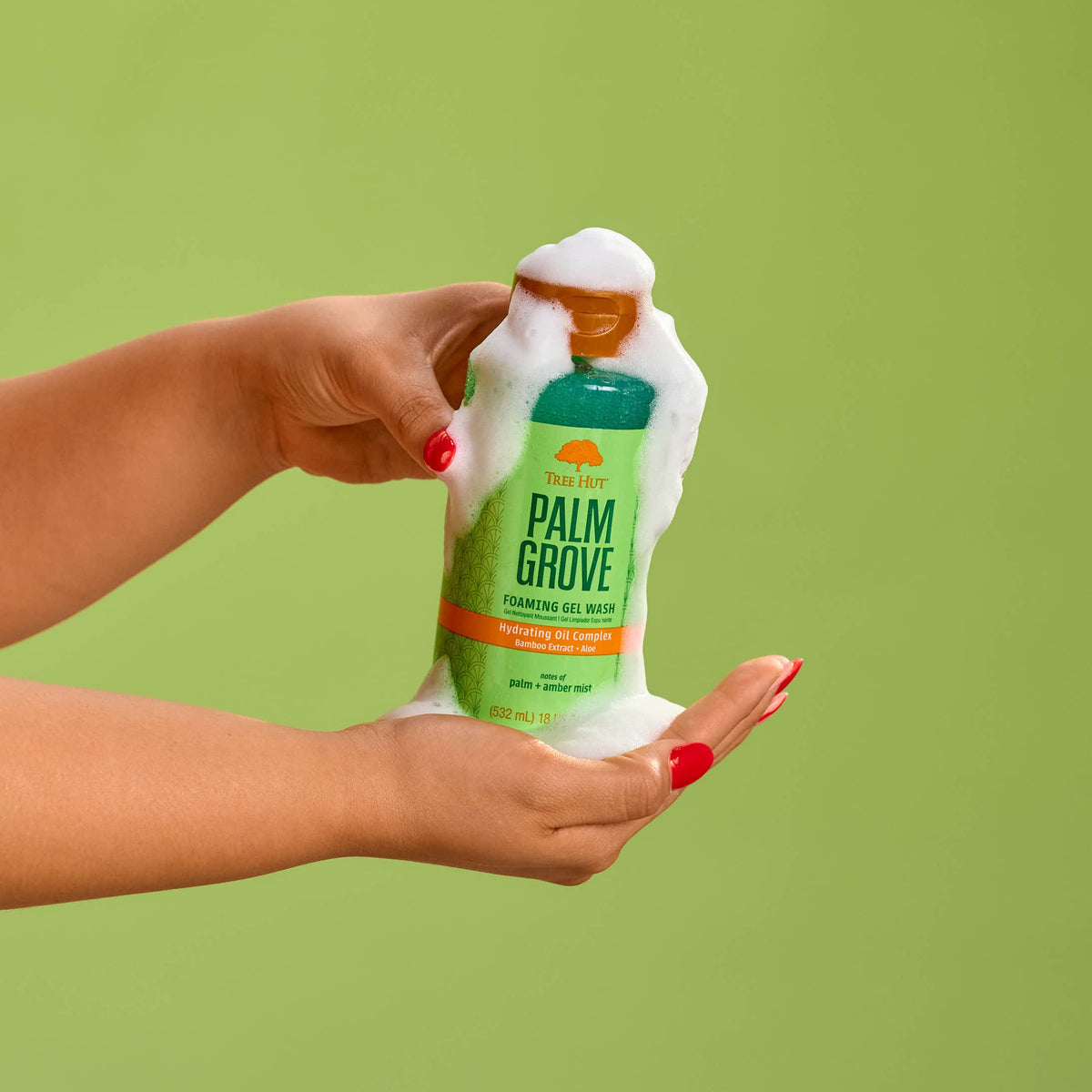 Tree Hut Palm Grove Foaming Gel Wash 532ml