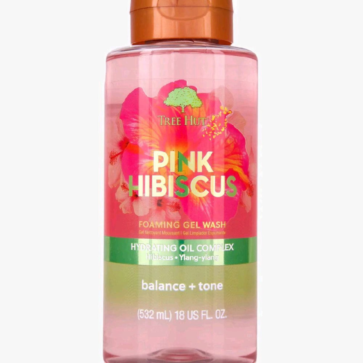 Tree Hut Pink Hibiscus Foaming Gel Wash 532ml