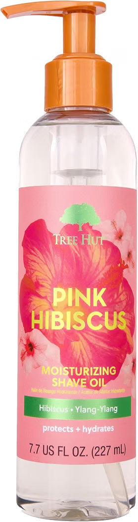 Tree Hut Pink Hibiscus Moisturizing Shave Oil image 1