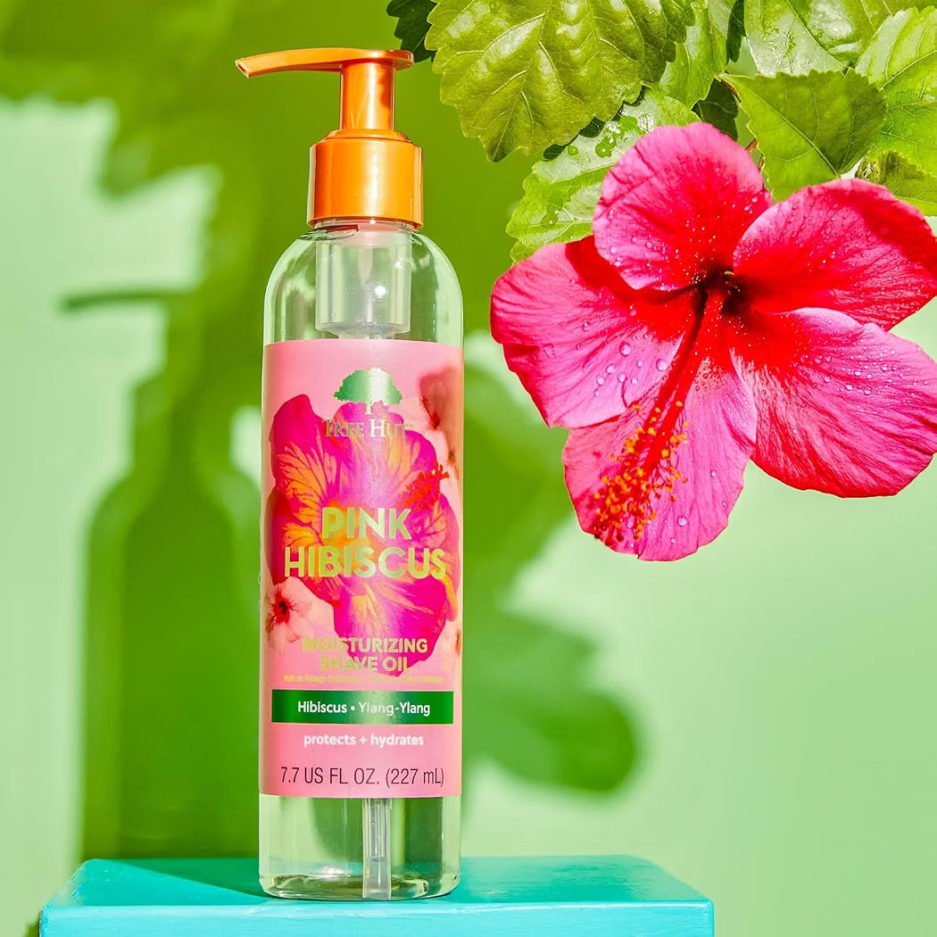 Tree Hut Pink Hibiscus Moisturizing Shave Oil image 4