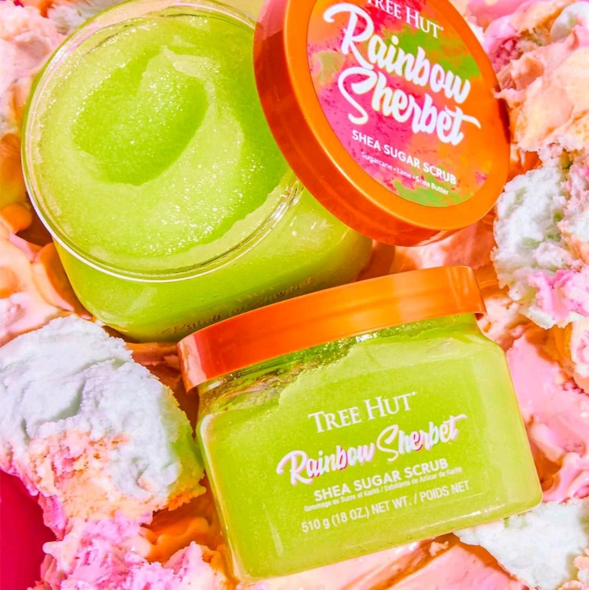 Tree Hut Rainbow Sherbet Shea Sugar Scrub 510g