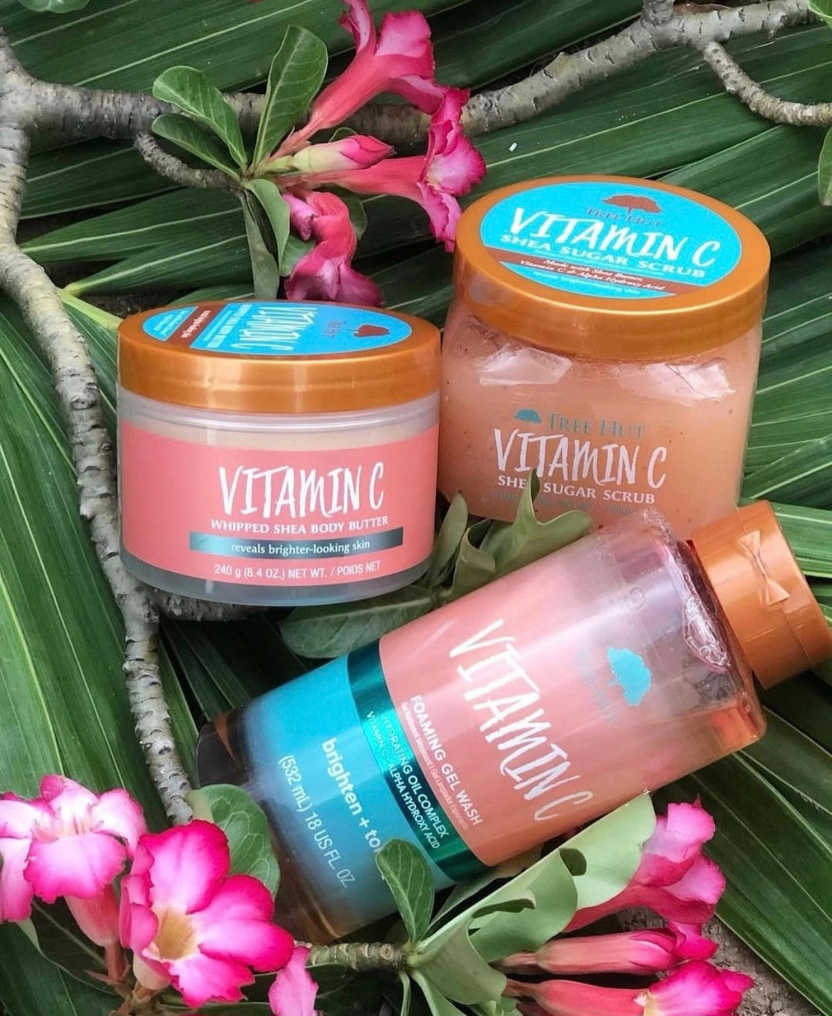 Tree Hut Vitamin C body care collection